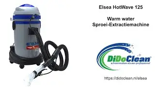 HotWave 125 - Warm water Sproei Extractiemachine - DiDoClean.nl