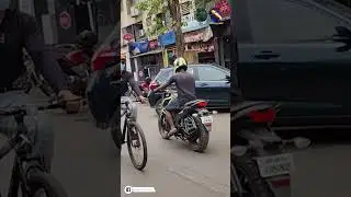 Hrithik Roshan Snapped At Cycling In Suburbs