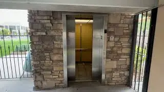 Interesting Schindler HT Hydraulic Elevator @ some parking garage in Ogden, UT