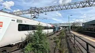 VT Class 807 No  001 passing P3 Nuneaton 22 April 2025