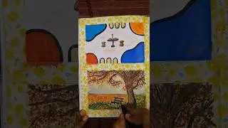 #naturallandscape #natureart #naturelovers #nature #artist #watercolorart #peace #autumn #trees #art