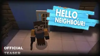 TEASER: hello neighbor Minecraft NOVA S&Eacute;RIE