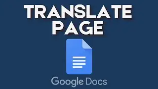 How to Translate Document in Google Docs