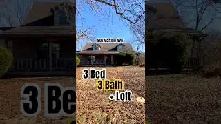 3 Bed 3 Bath Home on 1.4 Acres in Crane, MO (Walkout Basement + Loft!)