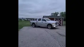 2017 Ram 1500 Express POV equipped with temporary Feniex warning lights.