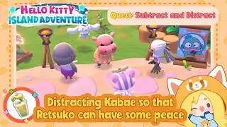 Distract Kabae so that Retsuko can have some peace. Hello Kitty Island Adventure! #sanrio 