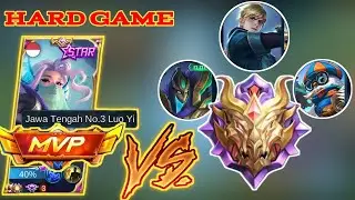 CRAZY DAMAGE LUO YI LATE GAME| LUO YI BEST BUILD| TOP 1 GLOBAL LUO YI 2022 | MOBILE LEGENDS