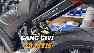 Cảng Givi ZR Gắn Cho MT15 &ndash; Bản Cảng Chịu Tải Cao, Đẹp Chuẩn Thể Thao