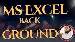 Adding Pictures and Backgrounds into Ms Excel 2013