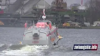 Wodolot Jadwiga na trasie Szczecin-Świnoujście-Szczecin