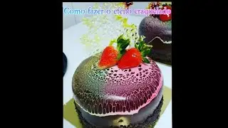 TODAS AS DICAS PARA FAZER UMA TORTA CRAQUELADA PERFEITA. CRAQUELADO COM CORANTE SPRAY AEROSSOL!!!