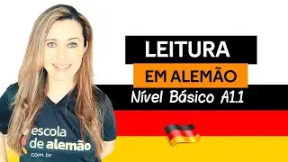 Leitura em Alemão Nível Básico (A1.1)