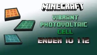 Photovoltaic Cells 🔍 Minecraft Ender IO 1.12 Tutorial 🔎 Deutsch / German