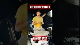 I'm not INSAAANE! Avenged Sevenfold - Almos Easy (drum cover) coming soon #music #drums #a7x #therev