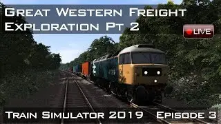 Great Western Freight Exploration Pt. 2: TS2019 Ep 3 / KermMartian Live #35