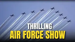 IAF'S Navkiran Air Show With Thrilling Aerial Stunts |  Visuals That Will Blow Your Mind