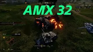 World of Tanks, AMX 32 &mdash; the perfect flanking fighter, built for smart and dynamic gameplay.