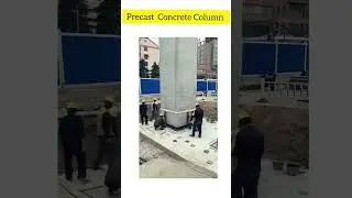 Precast Concrete Column!! civil Engineering #shorts