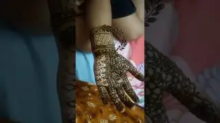 cute front hand mehandi design#shorts#ai#aishorts#aiart#mehndi#mehndidesign#mehandi#cute#art#viral