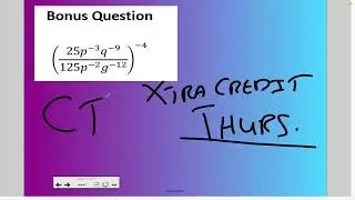Jan. 13 (Algebra I)