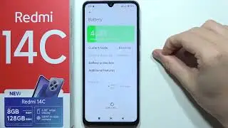 Redmi 14C: настройка лимита заряда аккумулятора