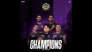 VE Winter Masters Champions | EvoO idli  #enigmagaming #bgmi