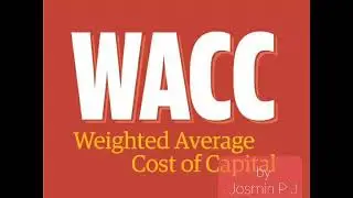 weighted average cost of capital# problem  - explained