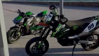 Kawasaki Z1000 KTM 690 SMC 2010 Evo2 Kit