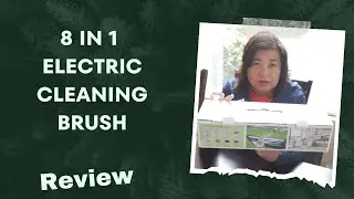 How to use the 8-in-1 Electric Cleaning Brush: The One Tool You Need For A Clean Home