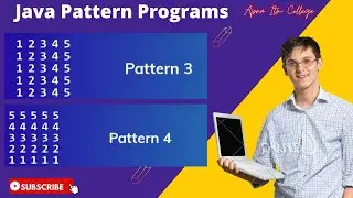 how to print number pattern program in java #2k  |Pattern Program Learn Coding #pattern #javapattern