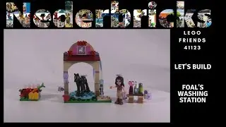 Let's build Lego Friends 41123 Foal's Washing Station