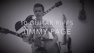 10 Jimmy Page (Led Zeppelin) Guitar Riffs-Julius Trippner