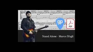 Stand Alone - Marco Sfogli PDF AND Guitar PRO Tabs [TABS]