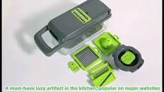 Cut Your Prep Time in Half! 🔪 Fullstar 6-in-1 Mandoline Slicer Review