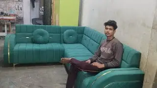 Corner sofa set design 2026 model low price sofa set 25000 Waqar official 21  #sofa 💺 #newdesing2026