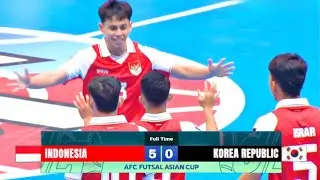 FULL HIGHLIGHT TIMNAS FUTSAL INDONESIA VS KOREA REPUBLIC (5-0) | AFC FUTSAL ASIAN CUP 2026 | FANSCAM