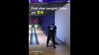 First shot tonight!! 4-9 in da hole!! Come on! #likeandsubscribe #pba50 #pba60