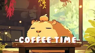 [Extended Mix] Capybara Lofi Music Station | Chill Jazz Beats to Relax/Study 🦫 🎵 ✨ | Sleep Aid