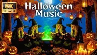 Halloween Night Ambience 2025 🎃 Haunted Pumpkin Village 👻 Relaxing Spooky Sleep Music Collection