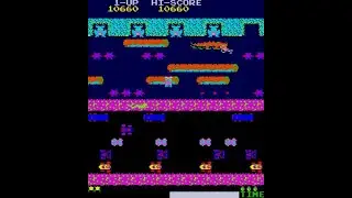 Frogger [Arcade Longplay] (1981) Coin Music