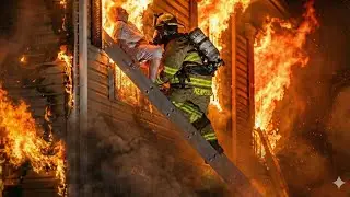 30 Dramatic Residential Fire Rescues Worth Watching | Firefighter Helmet Cam POV