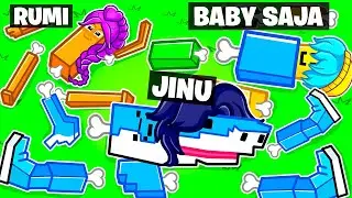 Jinu And Baby Saja Play BREAK BRAINROT BONES In Roblox... (KPop Demon Hunters)
