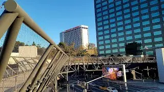 Walking tour of the Metro Rail Subway Station underneath Universal Studios Hollywood
