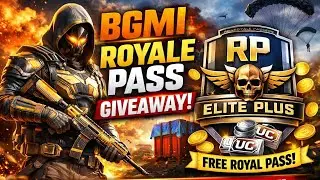 WEEK - 2 DAY - 1 ROYAL PASS GIVEAWAY ! BGMI LIVE