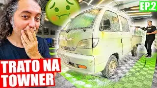 TRATO NA TOWNER CAMINH&Atilde;O DO MEU PAI 😵 ANTES E DEPOIS ANIMAL! 🤩 RESGATE TOWNER EP.2