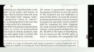 #Functions of Sole Proprietor #Class 11th Chapter:2