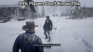 A Very Rare Hidden Dialogue With Lenny In Chapter 1 that You May have Missed - RDR2