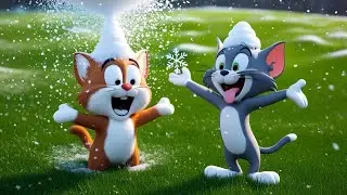 Tom and Jerry Green Grass Weather Fun Adventure 🌿😺🐭 | Funny Kids Cartoon Chase