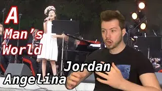 Angelina Jordan - It's A Man's World (REACTION)