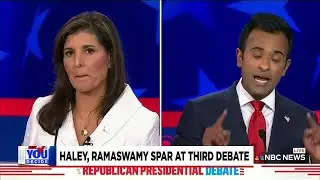 Haley, Ramaswamy Spar at Third Debate